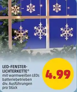 PENNY Led-fenster- lichterkette Angebot