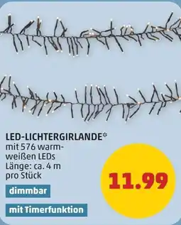 PENNY Led-lichtergirlande Angebot