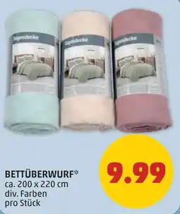 PENNY Bettüberwurf Angebot