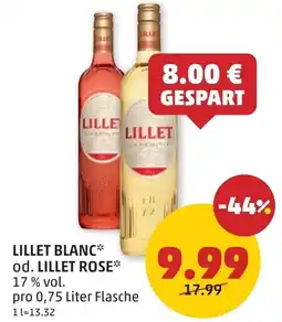 PENNY Lillet blanc od. lillet rose Angebot