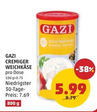 PENNY Gazi cremiger weichkäse Angebot