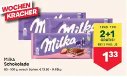 MPreis Milka Schokolade Angebot