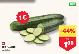 MPreis Bio-Gurke Angebot