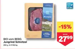 MPreis Jungrind Schnitzel Angebot