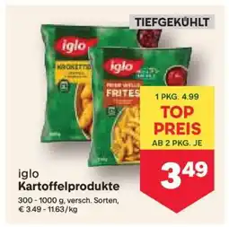 MPreis iglo Kartoffelprodukte Angebot