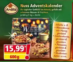 Norma Nuss Adventskalender Angebot