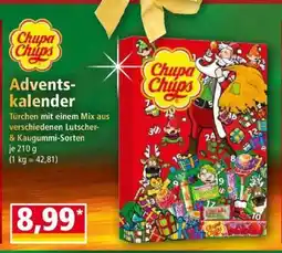 Norma Chupa Chups Advents-kalender Angebot