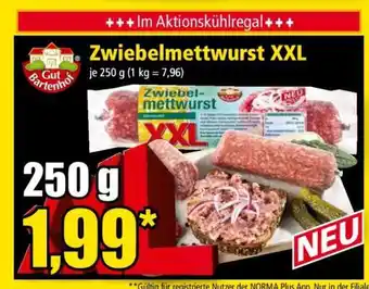 Norma Zwiebelmettwurst XXL Angebot
