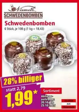 Norma SCHWEDENBOMBEN Angebot