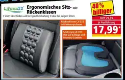 Norma Ergonomisches Sitz- oder Rückenkissen Angebot