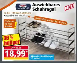 Norma Ausziehbares Schuhregal Angebot