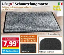 Norma Lifetex Schmutzfangmatte Angebot