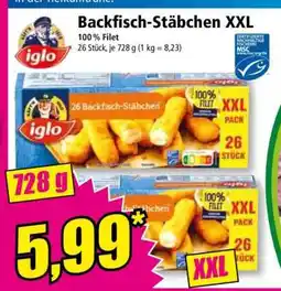 Norma Backfisch-Stäbchen XXL Angebot