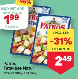 MPreis Fetakäse Natur Angebot
