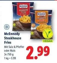 Lidl McEnnedy Steakhouse Fries Angebot