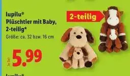 Lidl lupilu Plüschtier mit Baby, 2-teilig Angebot