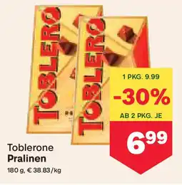 MPreis Toblerone Pralinen Angebot