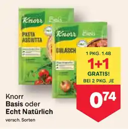 MPreis Knorr Echt Natürlich Angebot