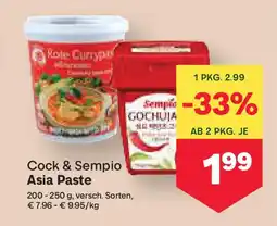 MPreis Cock & Sempio Asia Paste Angebot