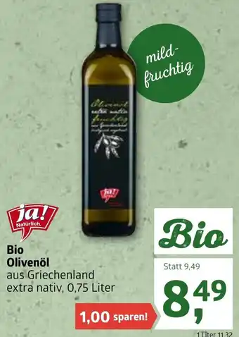 ADEG Bio Olivenöl 0,75 Liter Angebot
