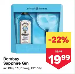 MPreis Bombay Sapphire Gin Angebot