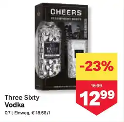 MPreis Three Sixty Vodka Angebot