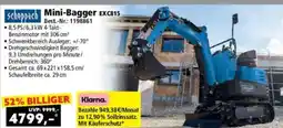 Norma Mini-Bagger Angebot