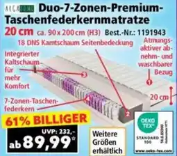 Norma Duo-7-Zonen-Premium- Taschenfederkernmatratze Angebot