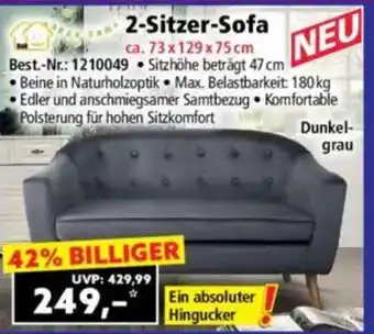 Norma 2-Sitzer-Sofa Angebot