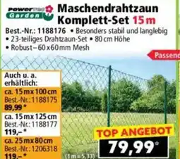 Norma Maschendrahtzaun Komplett-Set Angebot