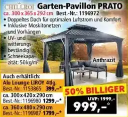 Norma Garten-Pavillon Angebot