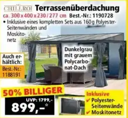 Norma Terrassenüberdachung Angebot