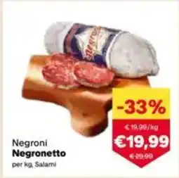 MPreis Negroni Negronetto Angebot