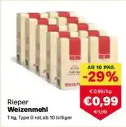 MPreis Rieper Weizenmehl Angebot