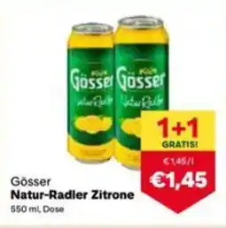 MPreis Natur-Radler Zitrone Angebot