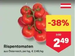 MPreis Rispentomaten Angebot