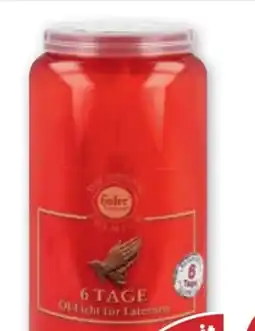PENNY Hofer Kerzen 6-Tage-Öllicht Angebot