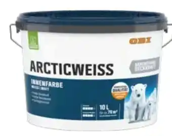 OBI Obi Wand-Deckenfarbe Arcticweiss Angebot