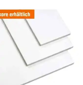 OBI Regalbrett Weiß Angebot