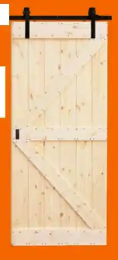 OBI Radex Holzschiebetür-Komplettset Loft Rustic Angebot