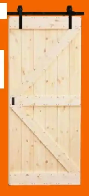 OBI Radex Holzschiebetür-Komplettset Loft Rustic Angebot