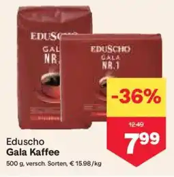 MPreis Eduscho Gala Kaffee Angebot