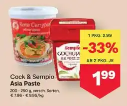 MPreis Cock & Sempio Asia Paste Angebot