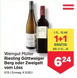 MPreis Riesling Göttweiger Berg oder Zweigelt vom Löss Angebot