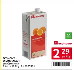 Transgourmet Economy Orangensaft Angebot