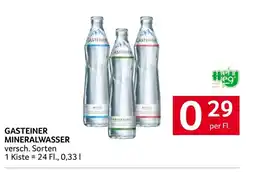 Transgourmet Gasteiner Mineralwasser Angebot