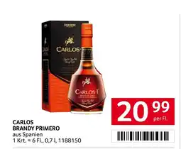 Transgourmet Carlos Brandy Primero Angebot