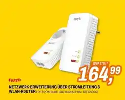 Expert Netzwerk erweiterung über stromleitung & wlan router Angebot
