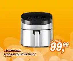 Expert Gastroback design heissluft fritteuse Angebot