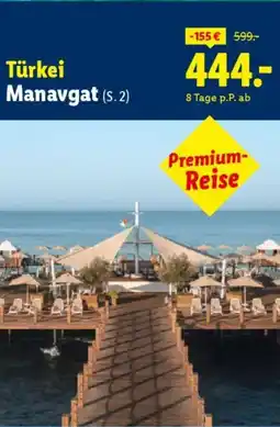 Lidl Reisen Türkei Manavgat Angebot